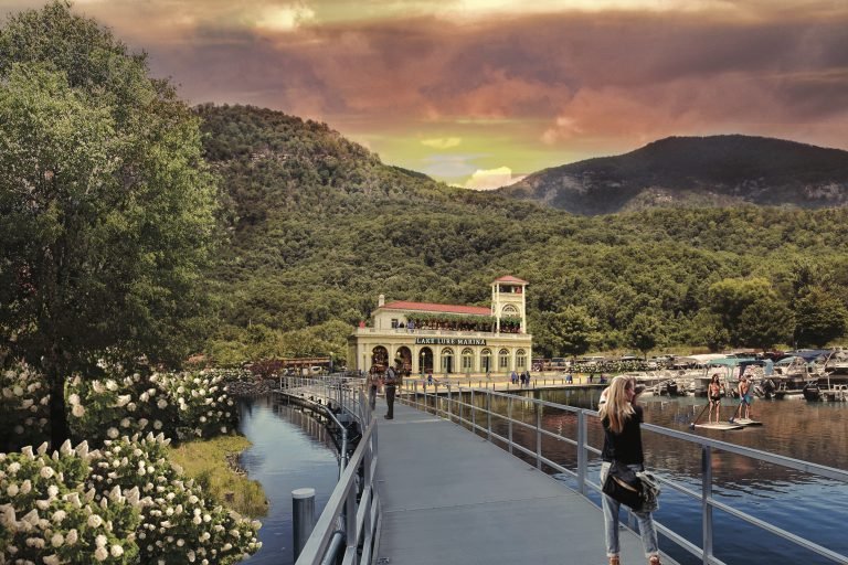 Lake Lure Marina Proposed Town Center