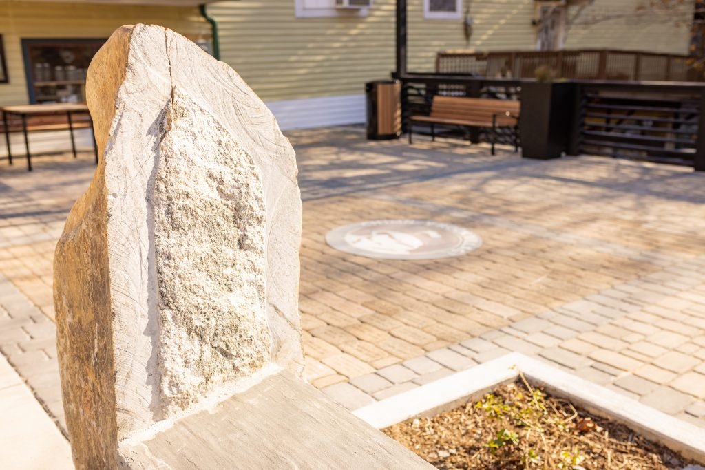 Bolder entrance at Chimney Rock Village Square